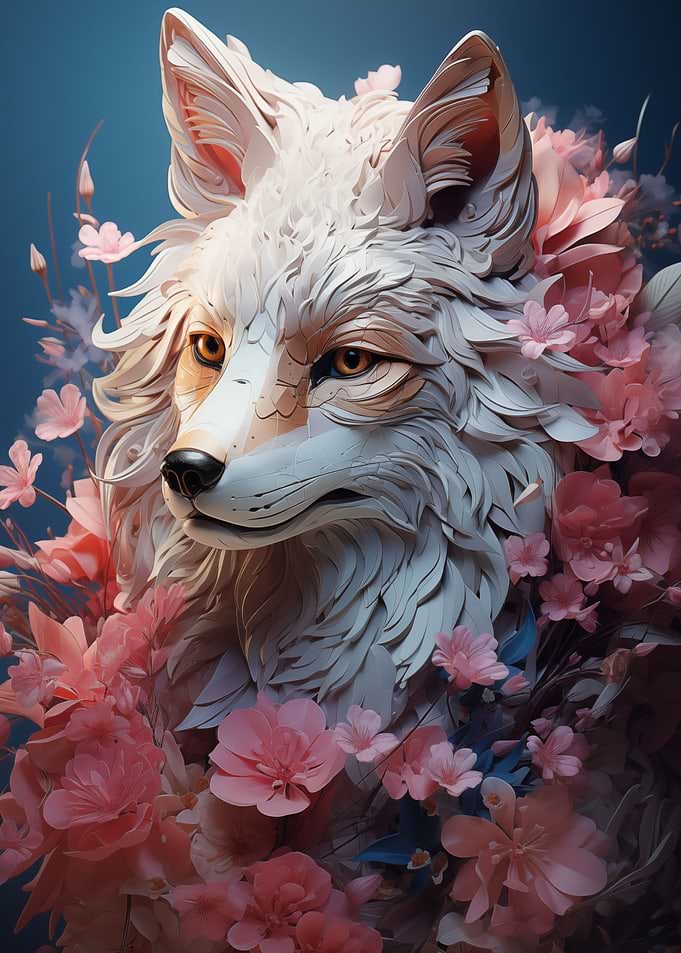 Floral Fox