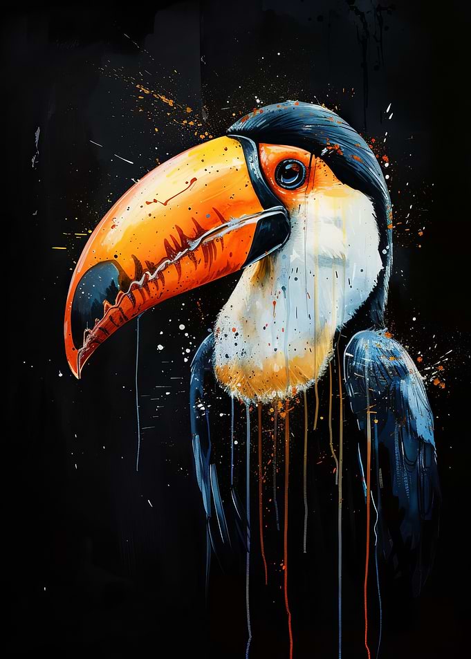 Toucan Watercolor
