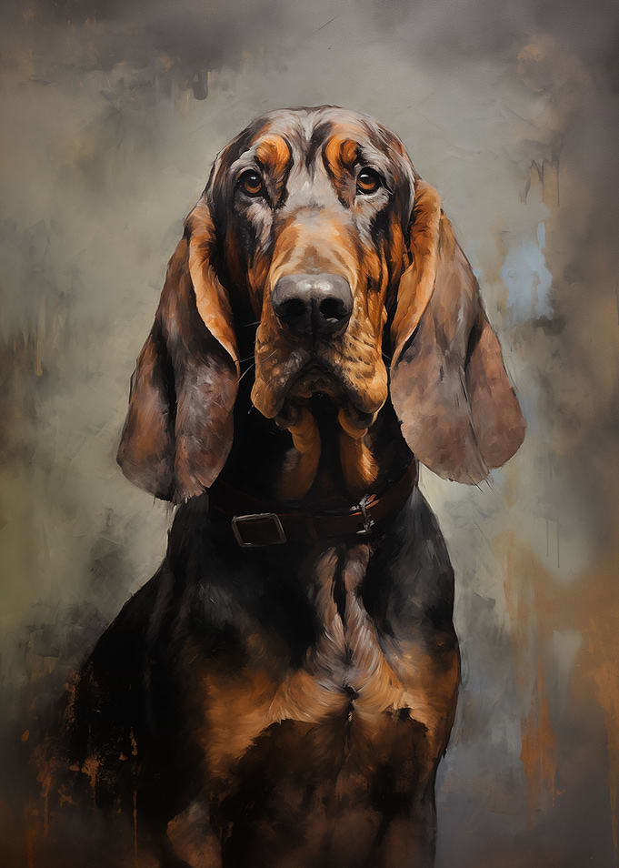 Bloodhound dog