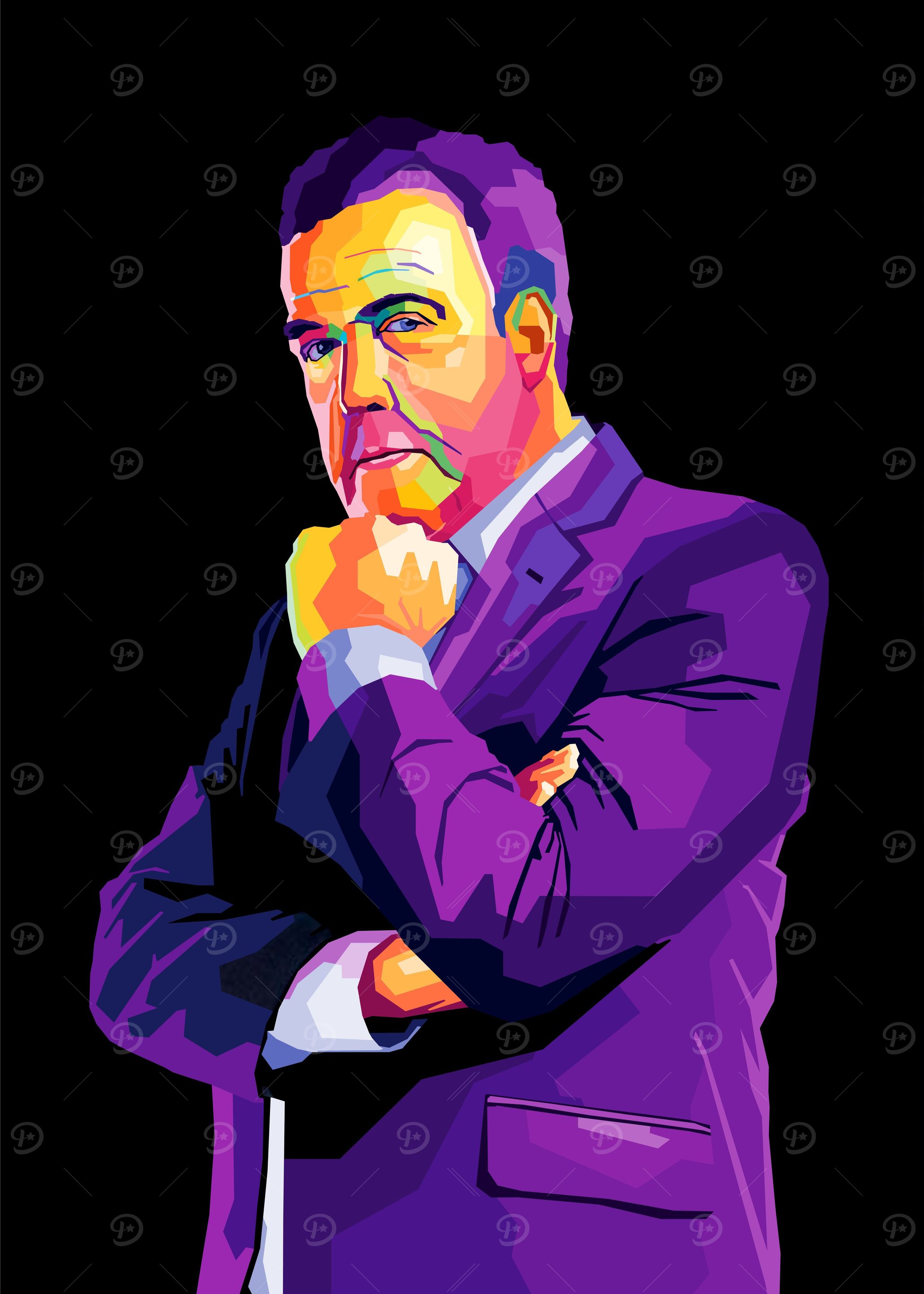 Jeremy Clarkson Pop Art