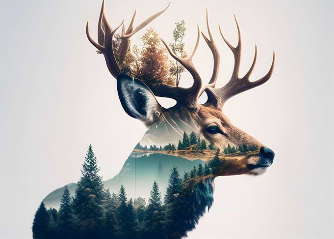 Nature Majesty Wild Deer