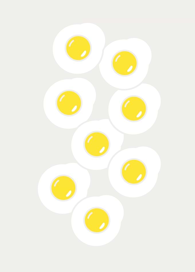 fried eggs