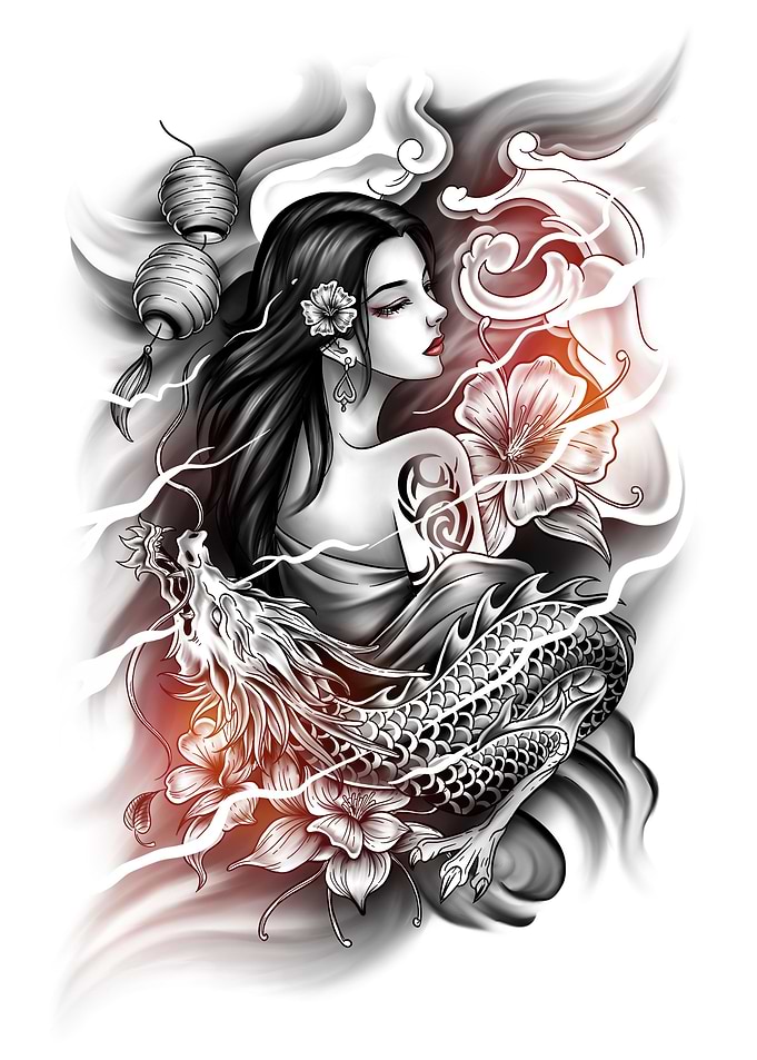 A Girl and A Dragon