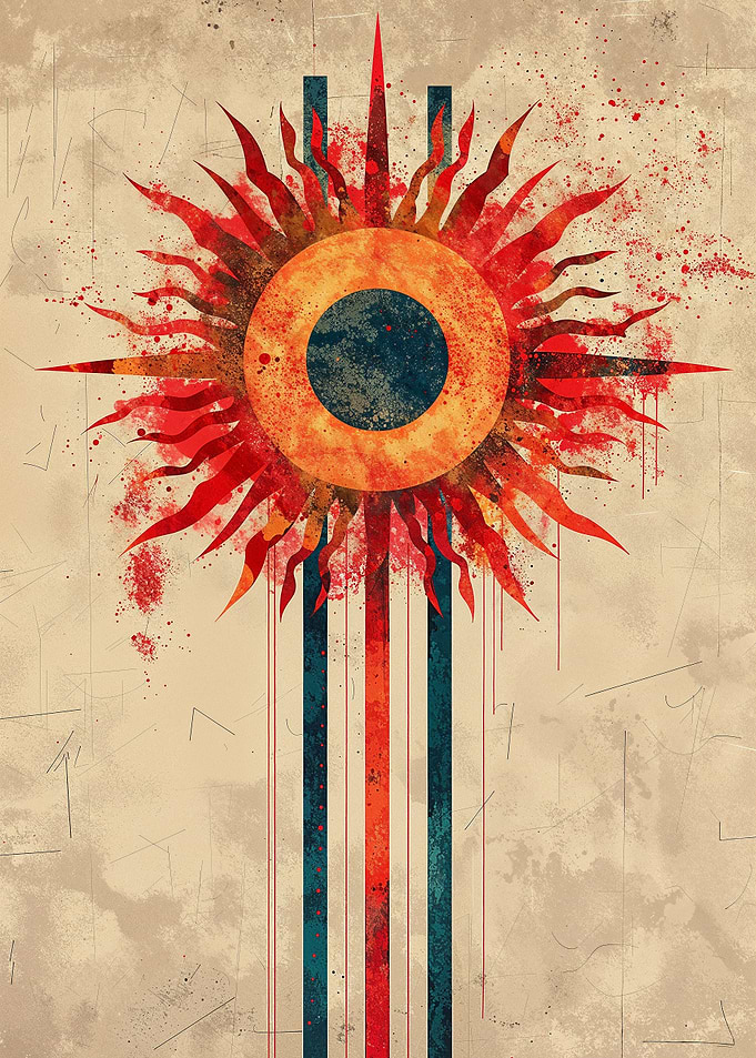 Fiery Eye Gaze