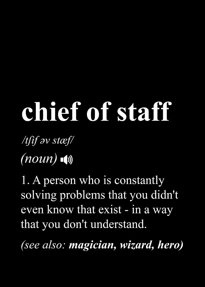 Chief Of Staff Funny