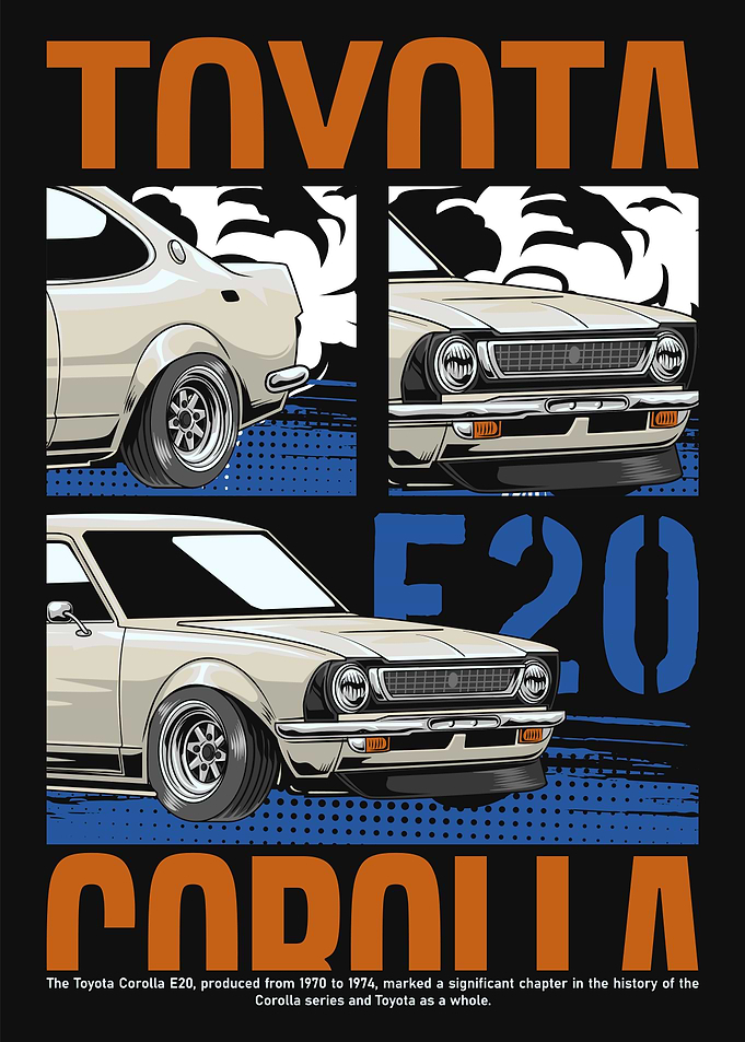Corolla E20 JDM Car