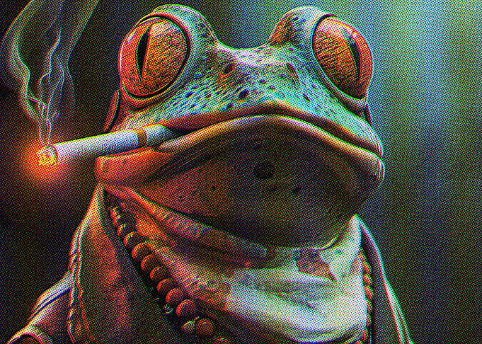 Smoking Frog