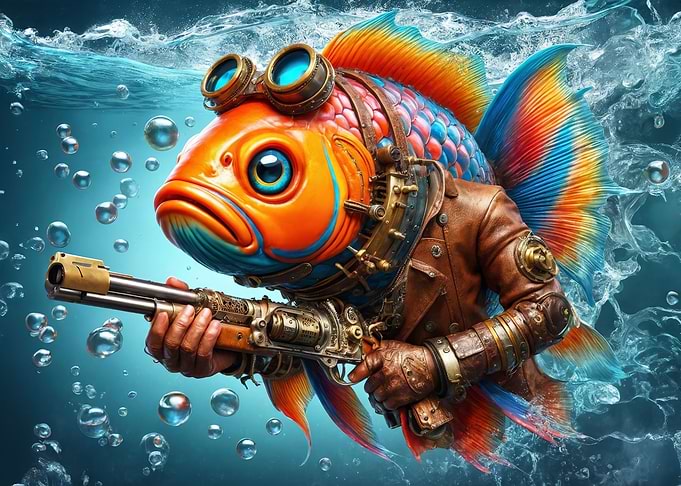 The Steampunk Goldfish