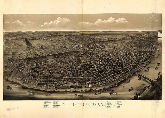 Saint Louis Missouri 1895
