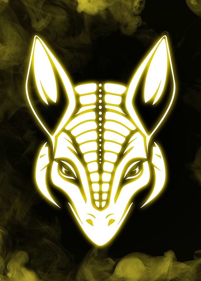 Armadillo Head Neon Yellow