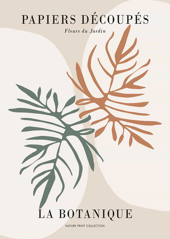 La Botanique Boho Poster