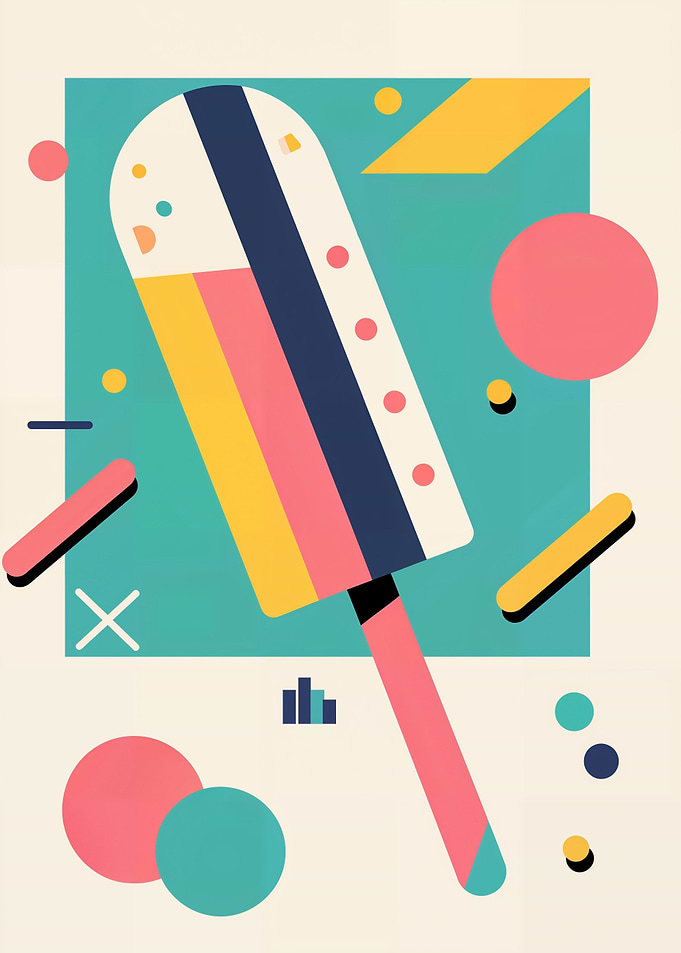 Popsicle Icecream Bauhaus