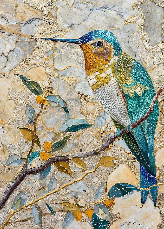 Surreal Hummingbird