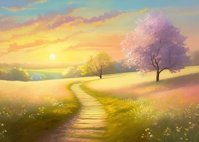 Beautiful springtime