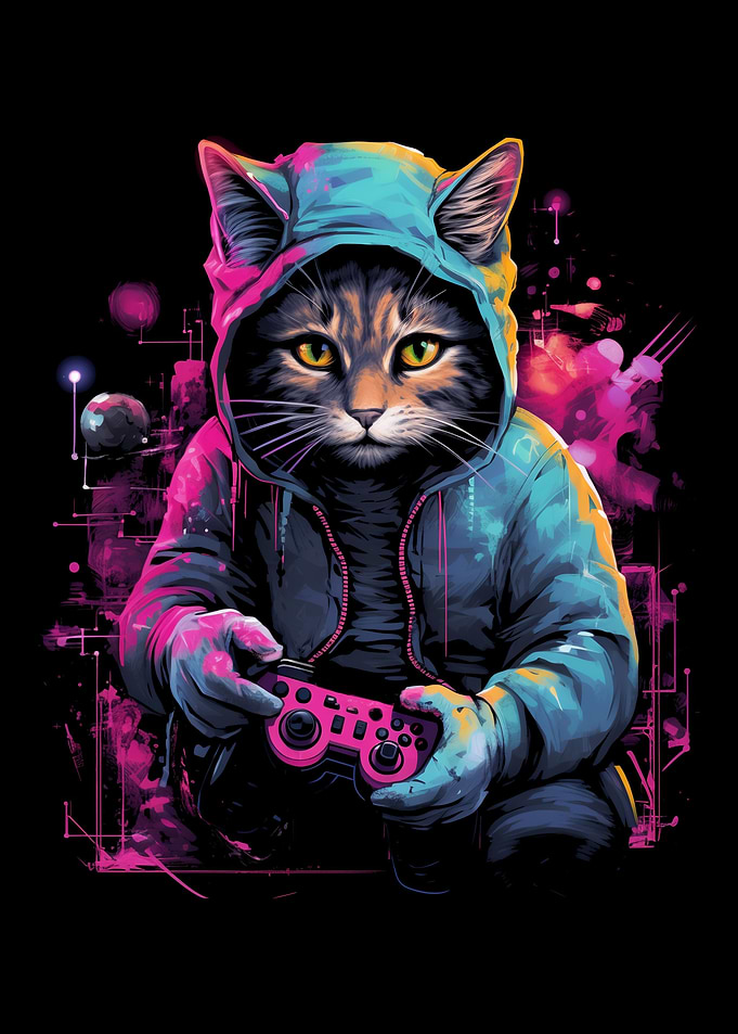 Cat Gamer