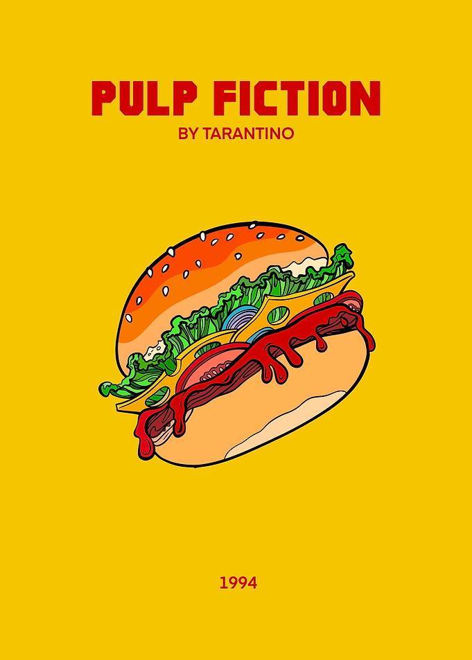 Burger pulp fiction