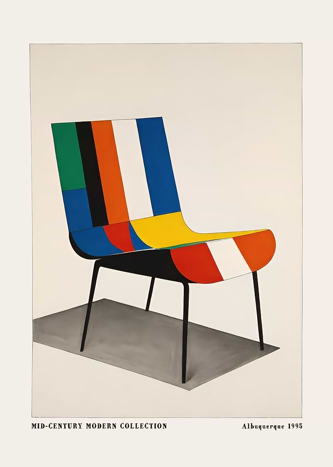 Bauhaus Chair Poster