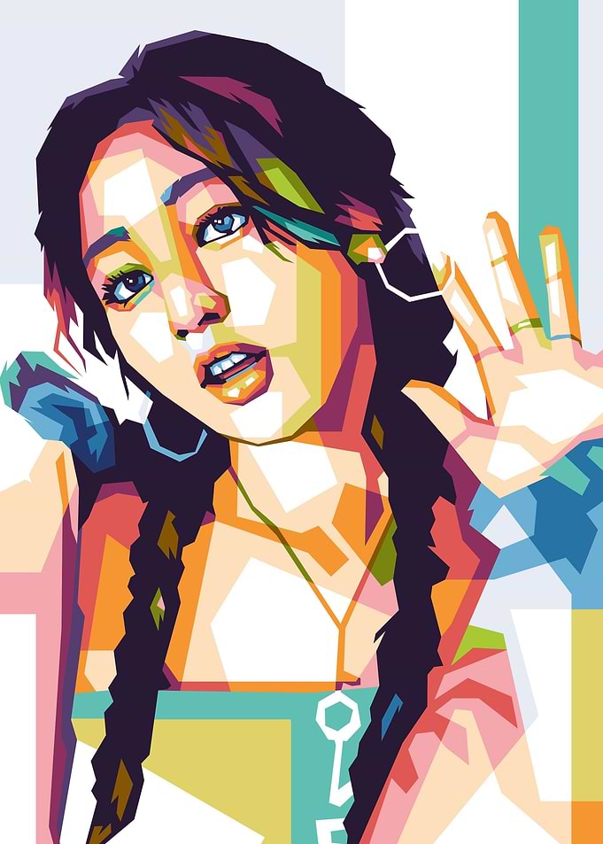 Singer Popart
