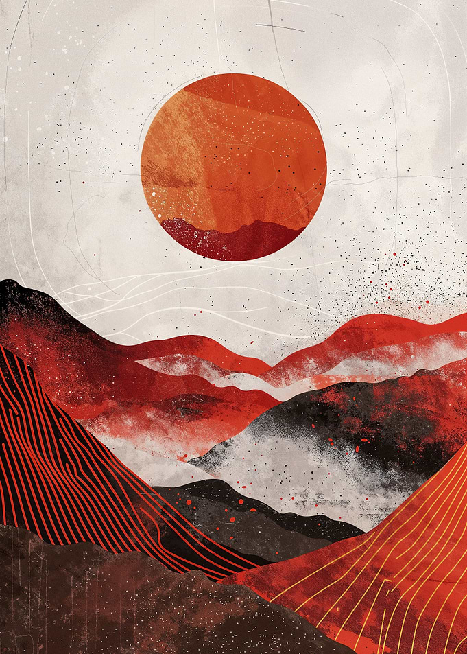 Wavy Eclipse