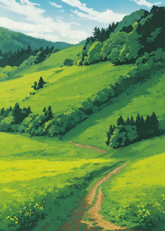 Path Crossing Hills