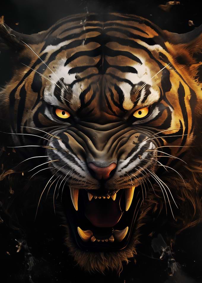 Black Tiger gold livery