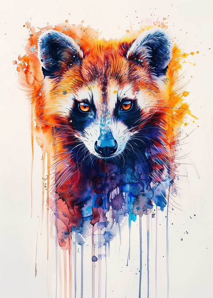 Coati Watercolor