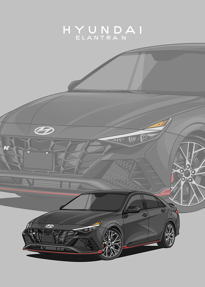 hyundai elantra n grey