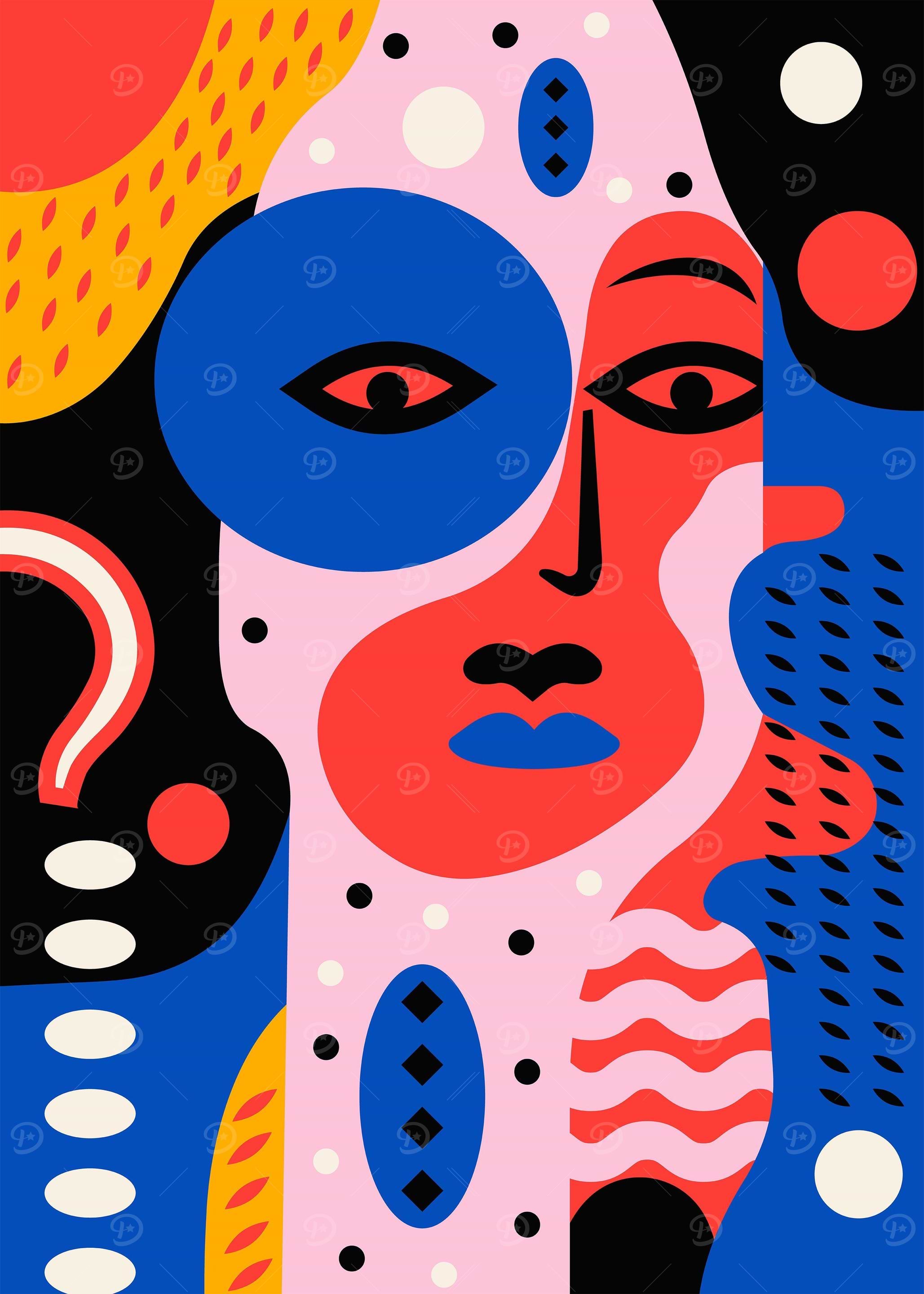 Abstract Organic Shapes