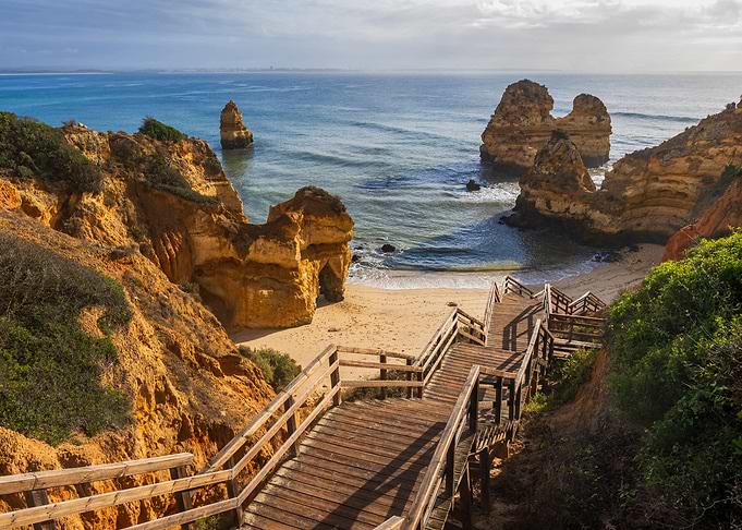 Camilo Beach In Portugal