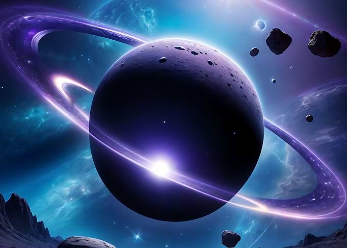 Saturn rings planet