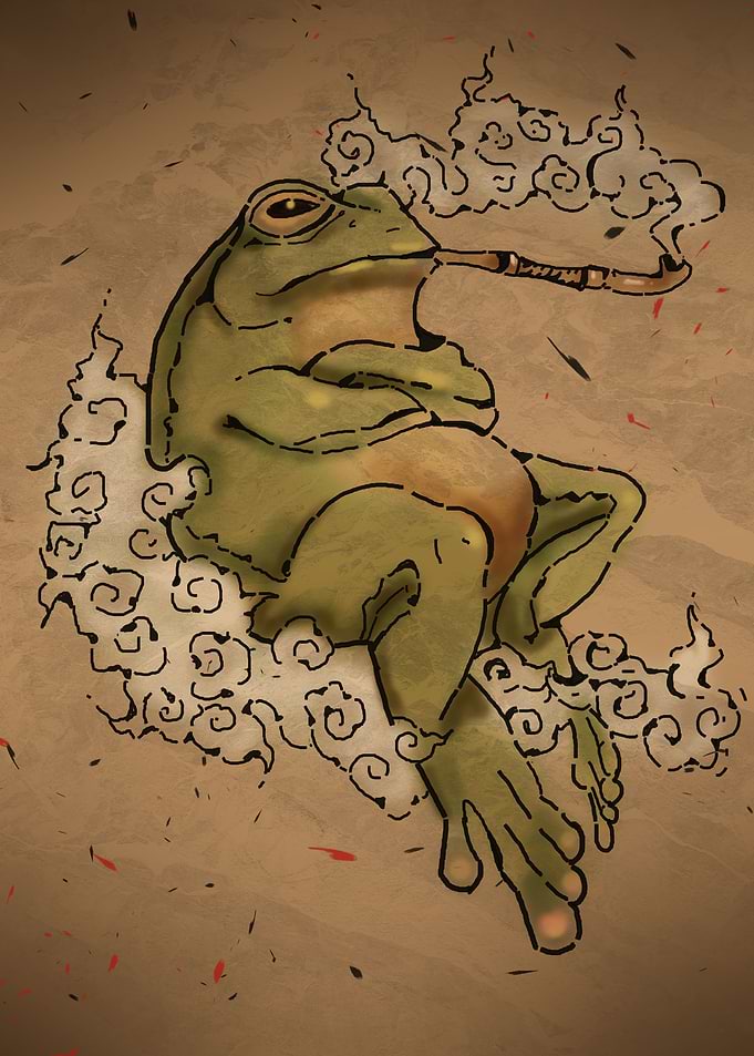 cool frog