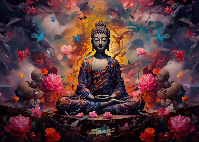 Buddha in nature
