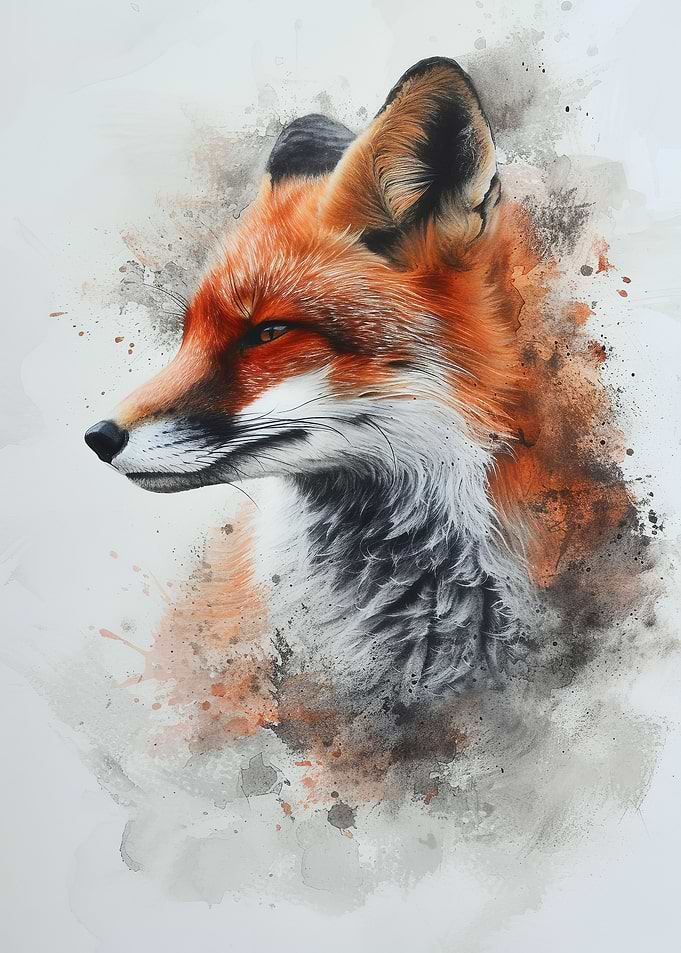 Fox In Forest