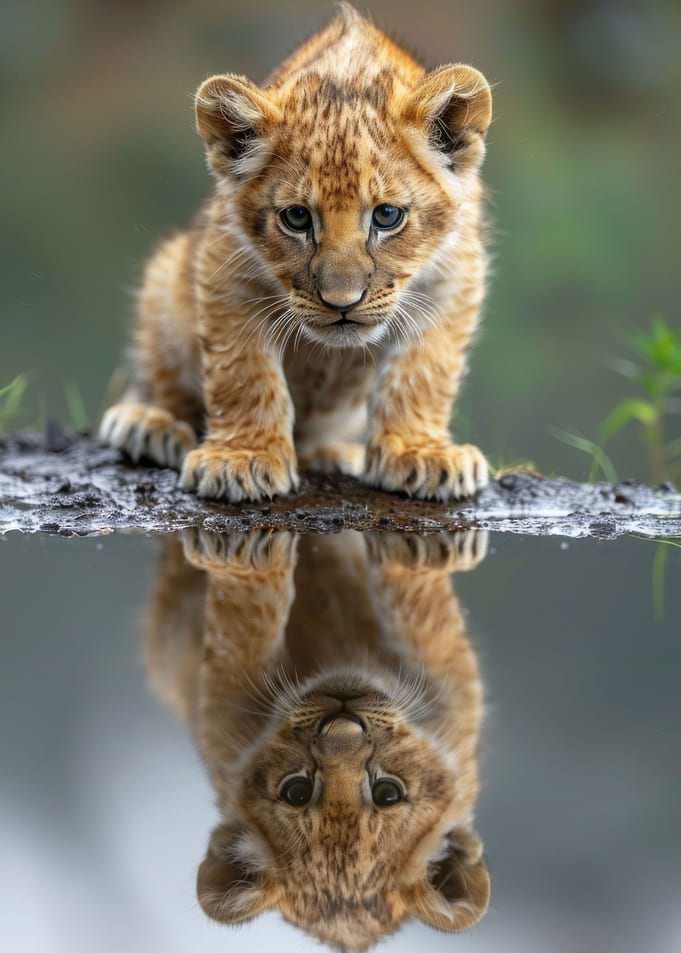 Lion cub