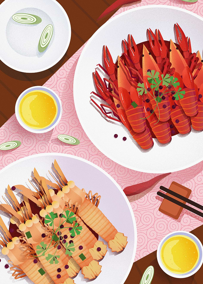 Shrimp Cuisine Food