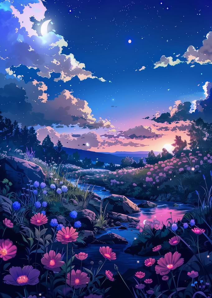 Nightscape River