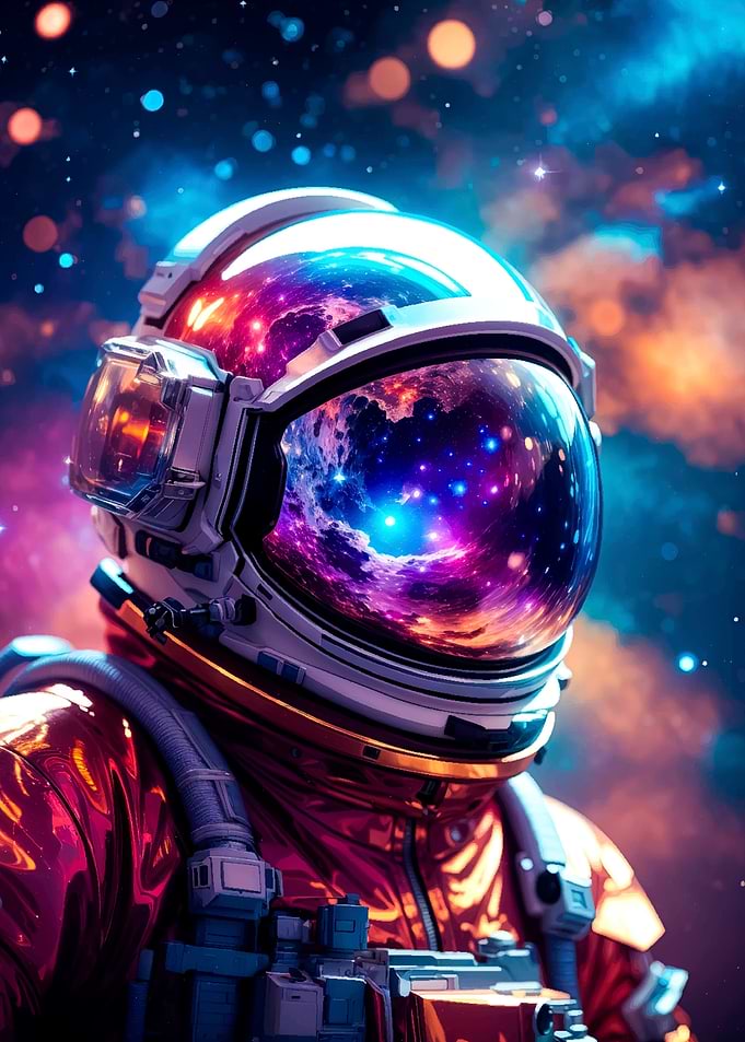 Astronaut Purple