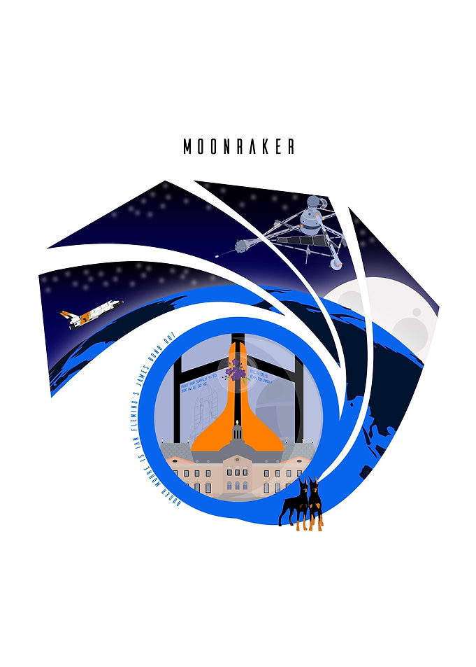 Moonraker poster gunbarell
