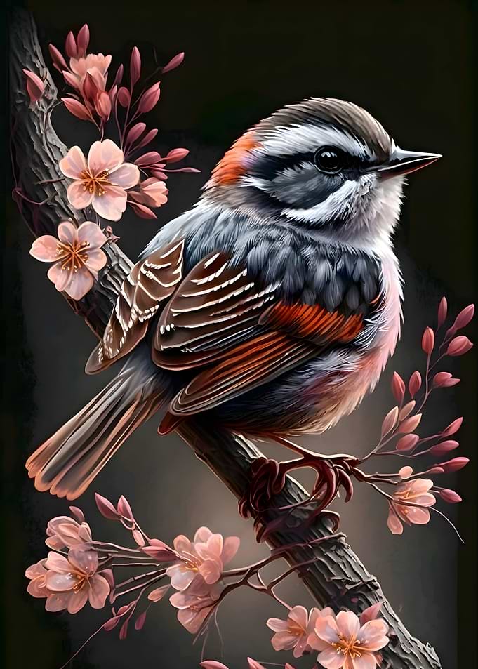 beautifull baby bird