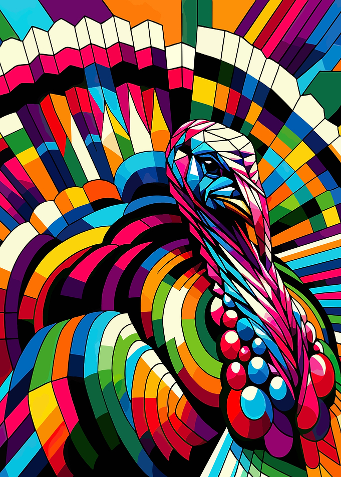 Turkey wpap pop art
