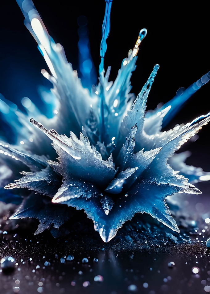 Frozen Sugar Crystal