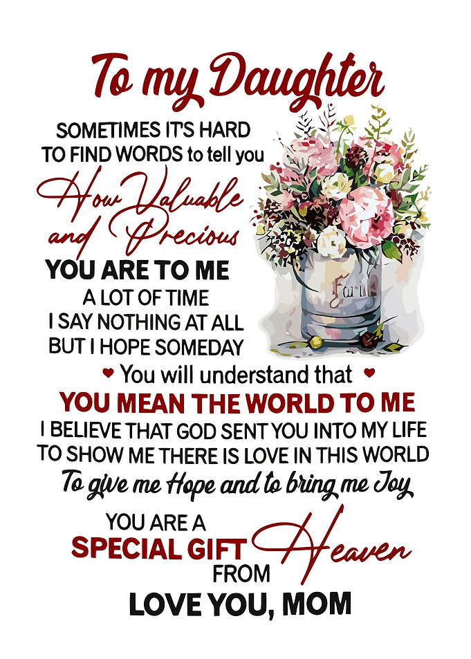 To My Daughter