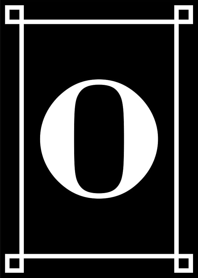 Alphabet O Initial Name