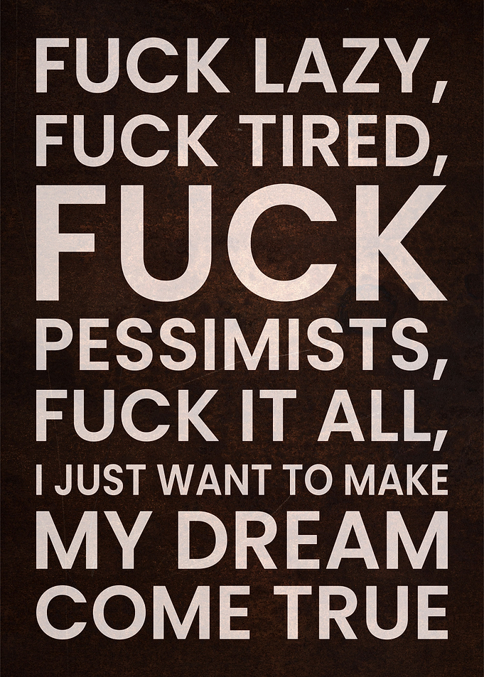 FUCKING DREAM