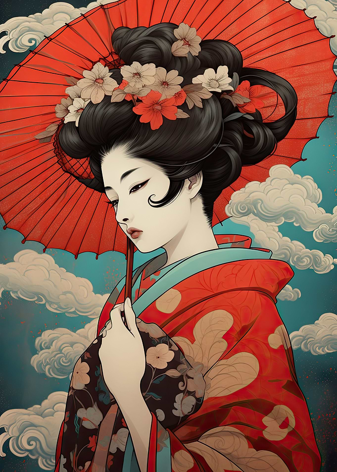 Geisha Ukiyo e