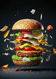 Exploding Cheeseburger