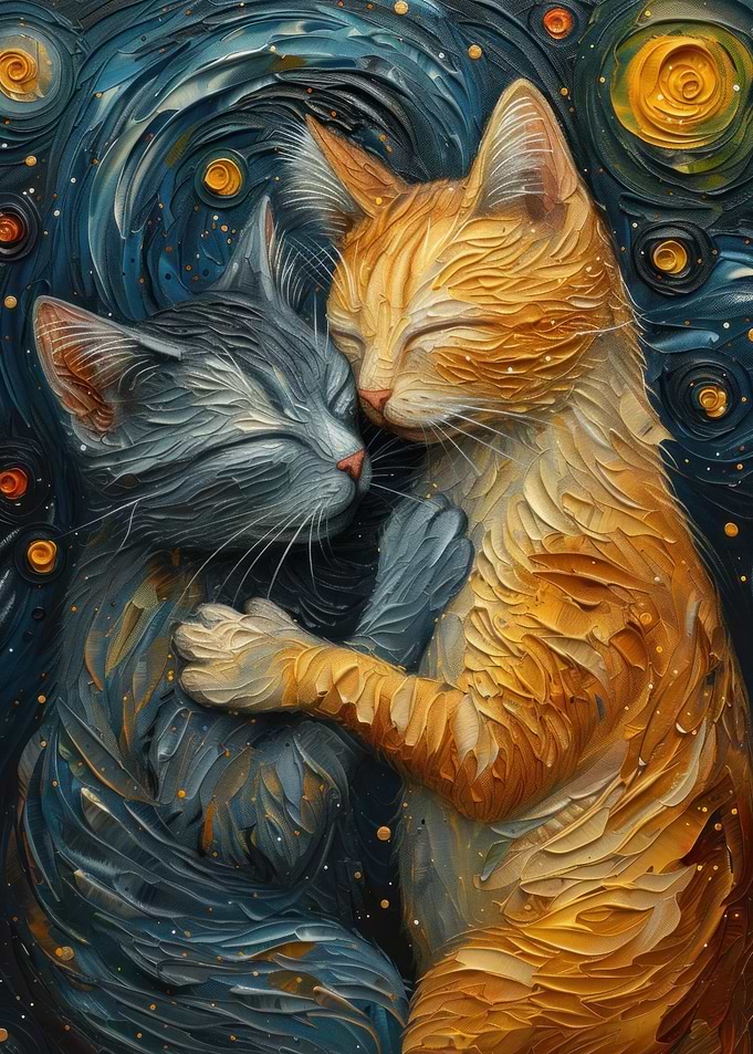 Loving cats