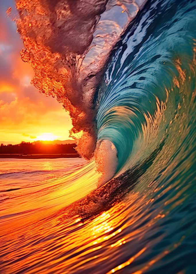 Tropical Beach Sunset