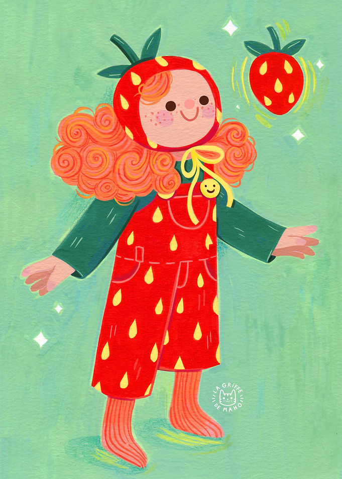 Strawberry Girl