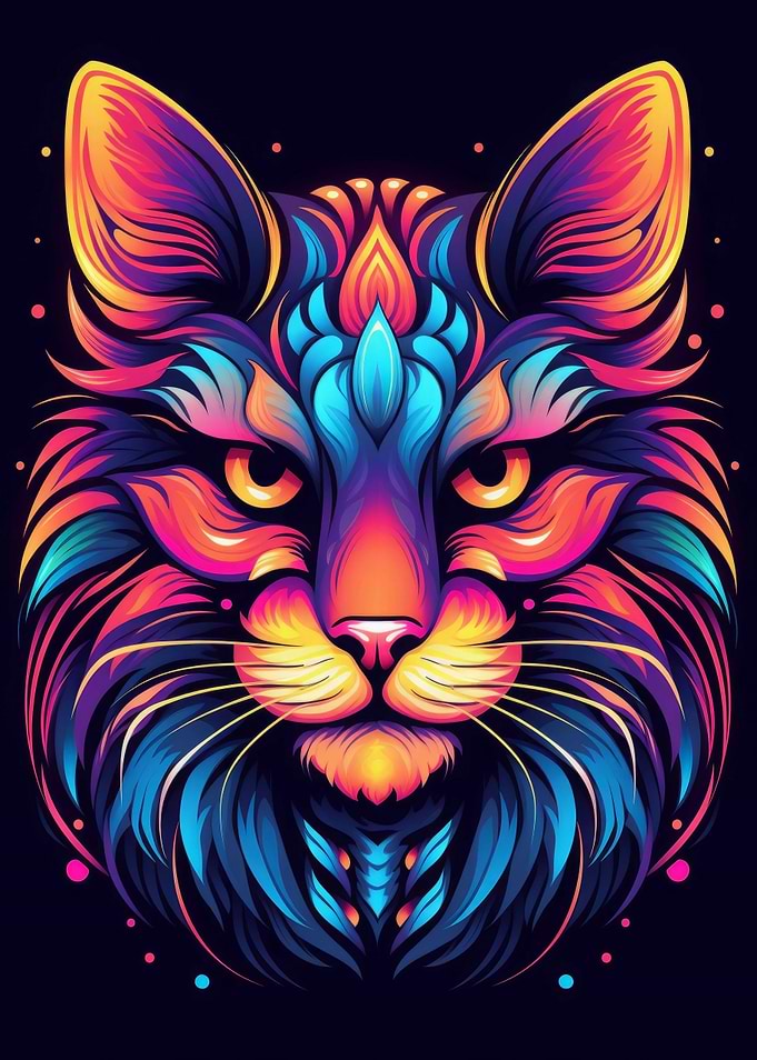 Cat Popart